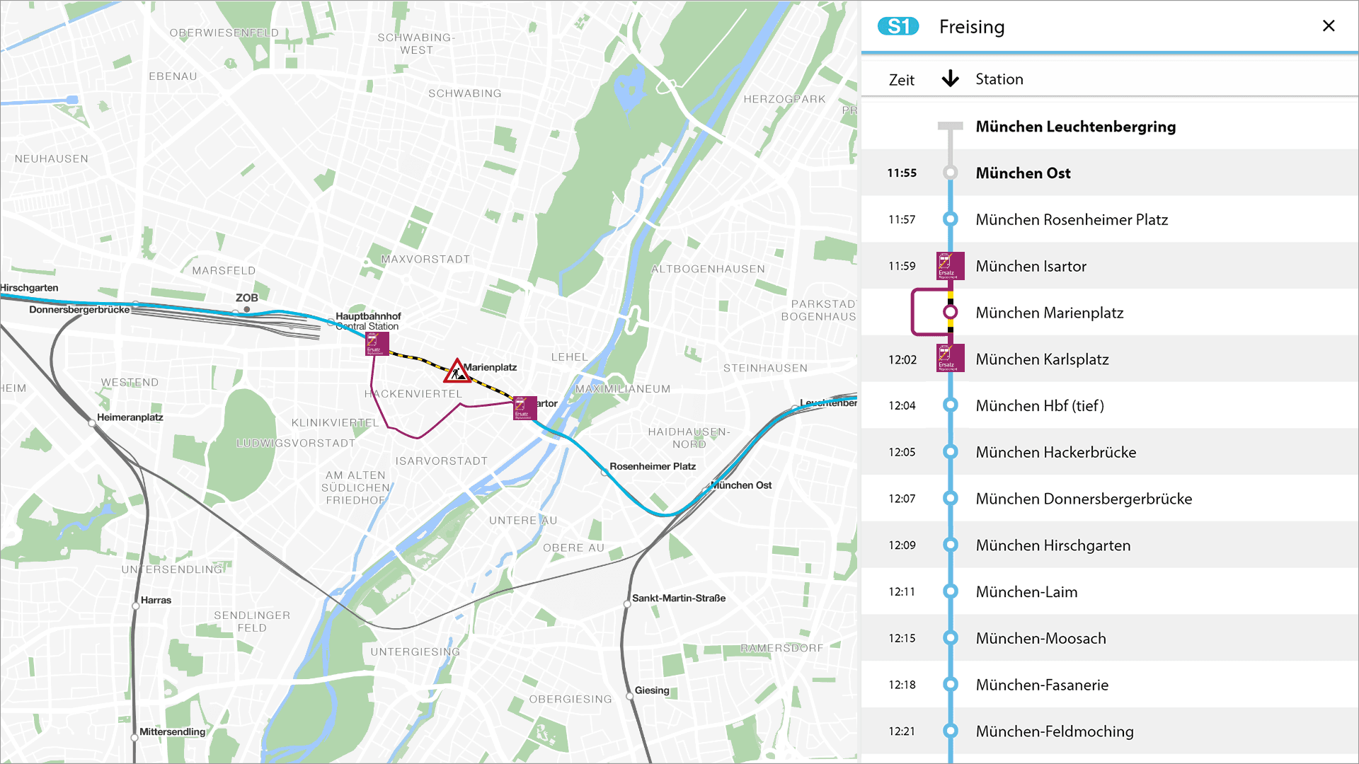 Livemap Munich